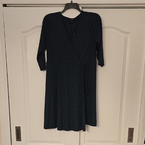Torrid Dark Green Long Sleeve Dress